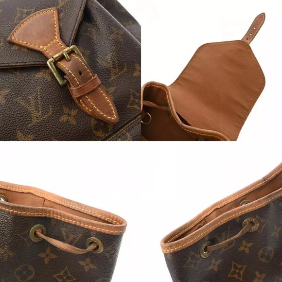 LOUIS VUITTON Monogram Montsouris MM Brown M51136 backpack - Picture 9 of 12